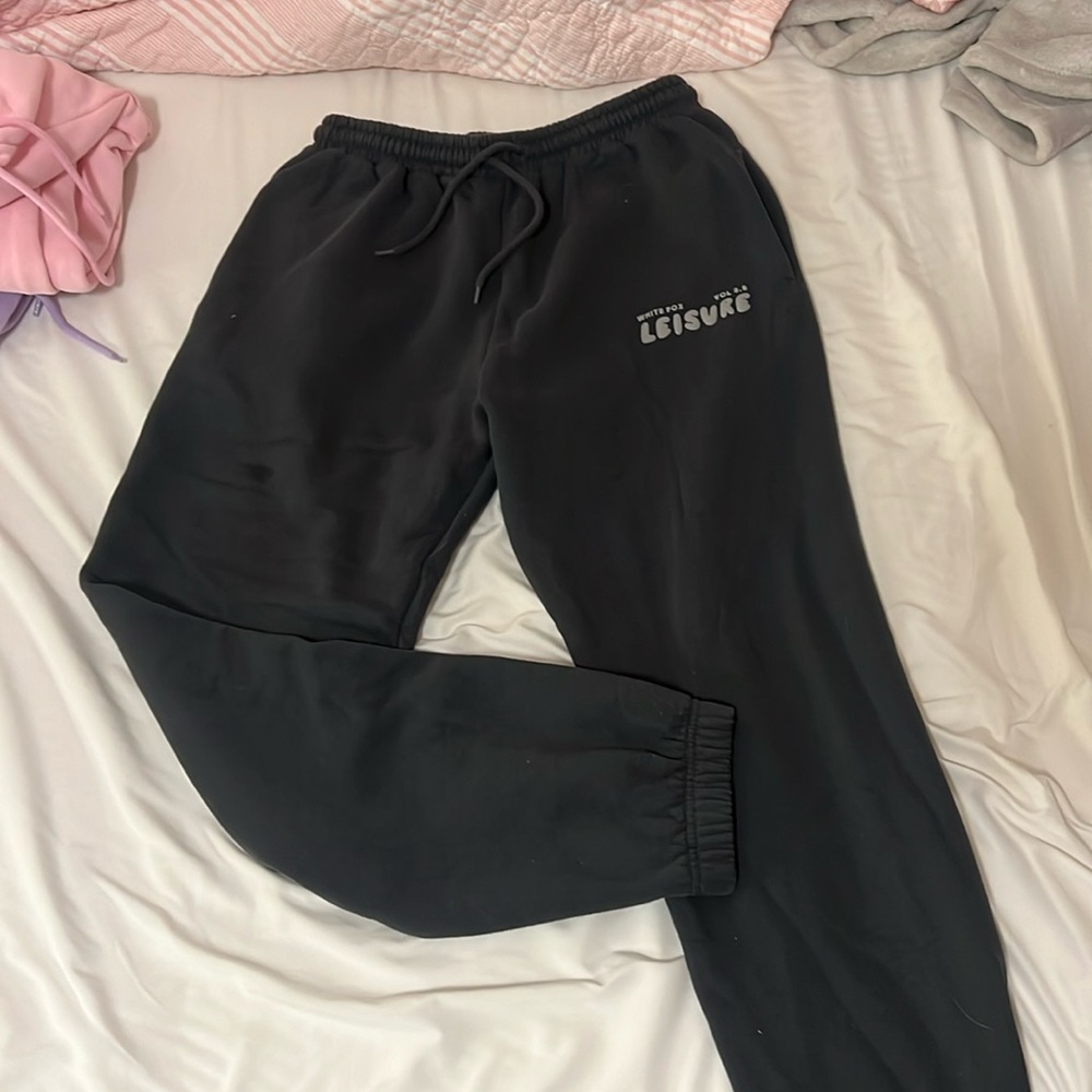 White Fox Sweatpants